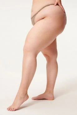 GA-SALE SUEDED PERFECT FIT BOTTOM | LOVELY GREY 002 Bikini Bottoms