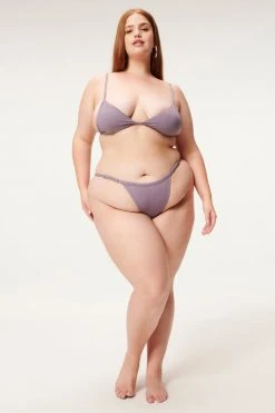 GA-SALE SUEDED PERFECT FIT BOTTOM | LOVELY LILAC 002 Bikini Bottoms