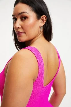 GOOD AMERICAN ALWAYS FITS MINI DRESS | HAWAIIAN PINK001 Cover Ups