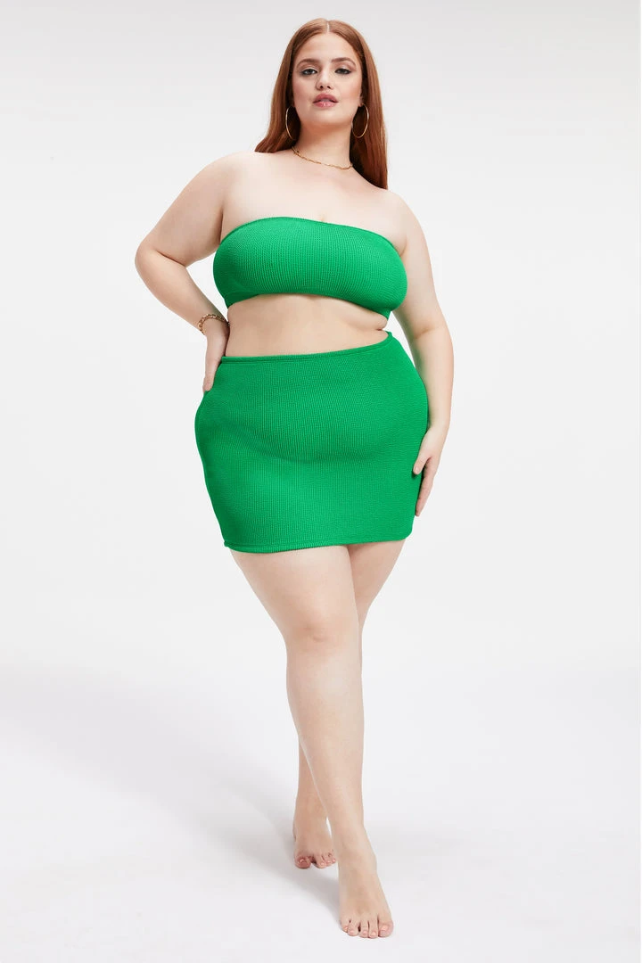 Promo ⭐ GOOD AMERICAN ALWAYS FITS MINI SKIRT | 👍 SUMMER GREEN002 ✔️ 1 GOOD AMERICAN ALWAYS FITS MINI SKIRT | SUMMER GREEN002
