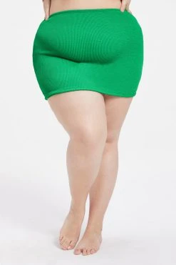 Promo ⭐ GOOD AMERICAN ALWAYS FITS MINI SKIRT | 👍 SUMMER GREEN002 ✔️ 15 GOOD AMERICAN ALWAYS FITS MINI SKIRT | SUMMER GREEN002