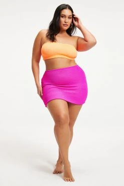 Coupon ๐ฅ GOOD AMERICAN ALWAYS FITS MINI ๐ SKIRT | HAWAIIAN PINK001 Cover Ups โ 15 GOOD AMERICAN ALWAYS FITS MINI SKIRT | HAWAIIAN PINK001 Cover Ups