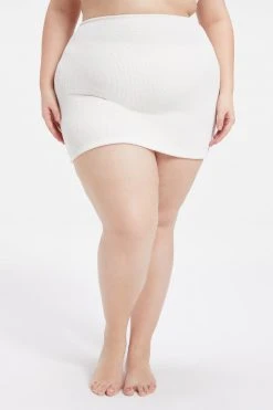 Outlet ๐งจ GOOD AMERICAN Cover Ups ALWAYS FITS MINI ๐ SKIRT | IVORY001 โจ 18 GOOD AMERICAN Cover Ups ALWAYS FITS MINI SKIRT | IVORY001