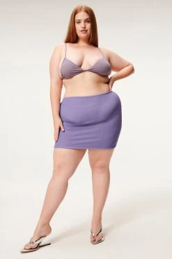 GA-SALE ALWAYS FITS MINI SKIRT | LILAC MIST001