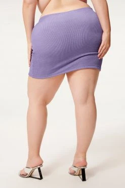 GA-SALE ALWAYS FITS MINI SKIRT | LILAC MIST001