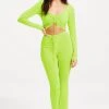GA-SALE Cover Ups BOUNCE JERSEY V BOOT | ELECTRIC LIME002