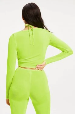 GA-SALE Cover Ups BOUNCE JERSEY V BOOT | ELECTRIC LIME002