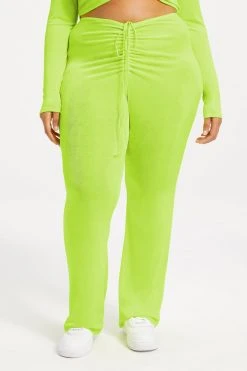 GA-SALE Cover Ups BOUNCE JERSEY V BOOT | ELECTRIC LIME002