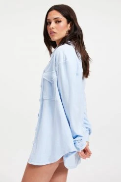 GA-SALE TERRY SHACKET | ICED BLUE002