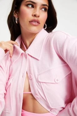 GA-SALE Cover Ups TERRY SHACKET | ICED PINK001