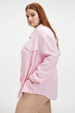 GA-SALE Cover Ups TERRY SHACKET | ICED PINK001