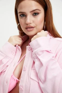 GA-SALE Cover Ups TERRY SHACKET | ICED PINK001