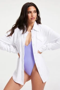 GA-SALE Cover Ups TERRY SHACKET | WHITE001