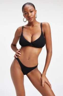 Best deal ๐ GOOD AMERICAN Bikini Tops ALWAYS FITS TWISTED TOP | BLACK001 ๐ 14 GOOD AMERICAN Bikini Tops ALWAYS FITS TWISTED TOP | BLACK001