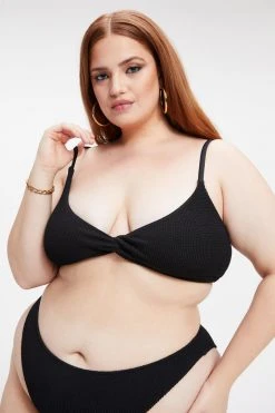 Best deal ๐ GOOD AMERICAN Bikini Tops ALWAYS FITS TWISTED TOP | BLACK001 ๐ 22 GOOD AMERICAN Bikini Tops ALWAYS FITS TWISTED TOP | BLACK001