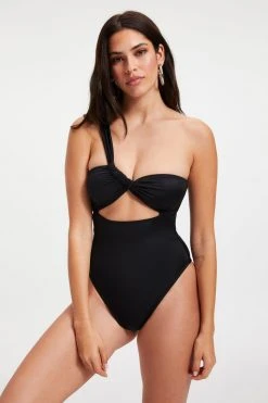 GOOD AMERICAN BALI ONE-PIECE | BLACK001 One-Pieces