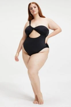 GOOD AMERICAN BALI ONE-PIECE | BLACK001 One-Pieces