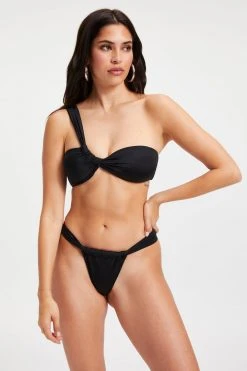 GOOD AMERICAN Bikini Tops BALI TOP | BLACK001