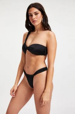 GOOD AMERICAN Bikini Tops BALI TOP | BLACK001