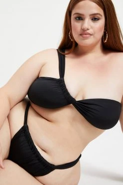 GOOD AMERICAN Bikini Tops BALI TOP | BLACK001