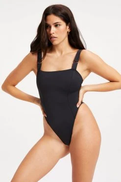GOOD AMERICAN One-Pieces CONTOUR ONE-PIECE | BLACK001