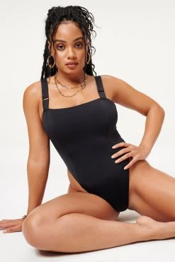GOOD AMERICAN One-Pieces CONTOUR ONE-PIECE | BLACK001