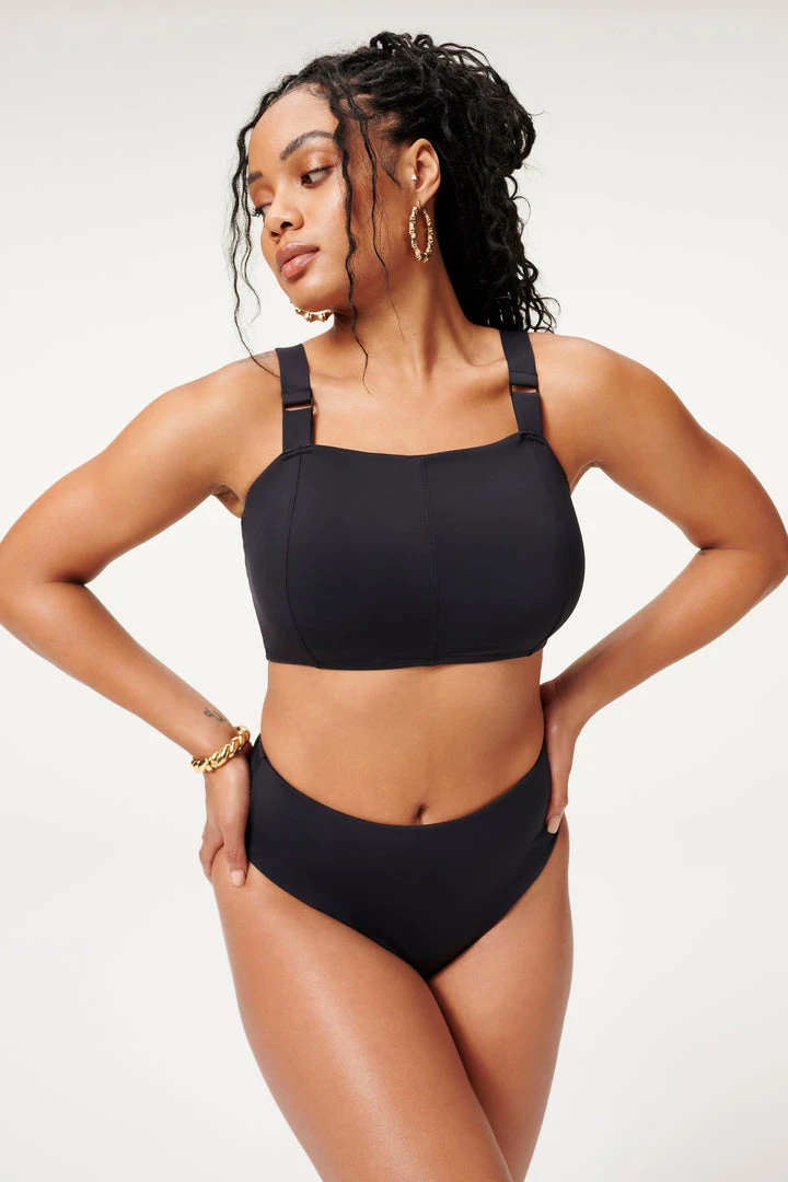Brand new 🤩 GOOD AMERICAN Red Hot Swim CONTOUR TOP | BLACK001 💯 1 GOOD AMERICAN Red Hot Swim CONTOUR TOP | BLACK001