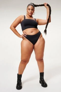 Brand new 🤩 GOOD AMERICAN Red Hot Swim CONTOUR TOP | BLACK001 💯 29 GOOD AMERICAN Red Hot Swim CONTOUR TOP | BLACK001