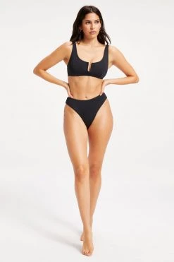 GOOD AMERICAN Bikini Tops U RING VEGAS TOP | BLACK001