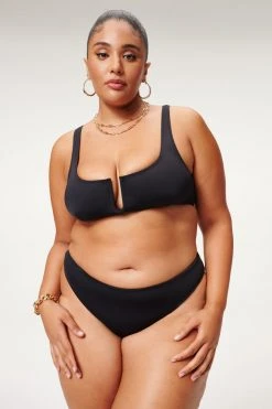 GOOD AMERICAN Bikini Tops U RING VEGAS TOP | BLACK001