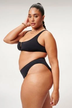 GOOD AMERICAN Bikini Tops U RING VEGAS TOP | BLACK001