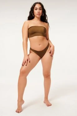 Flash Sale ⭐ GA-SALE METALLIC BETTER ✨ BIKINI BOTTOM | MOCHA FOIL002 🎉 25 GA-SALE METALLIC BETTER BIKINI BOTTOM | MOCHA FOIL002