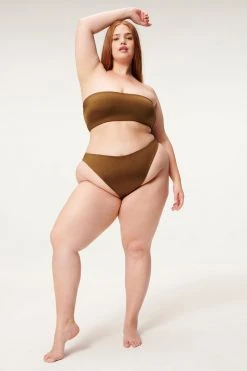 Flash Sale ⭐ GA-SALE METALLIC BETTER ✨ BIKINI BOTTOM | MOCHA FOIL002 🎉 38 GA-SALE METALLIC BETTER BIKINI BOTTOM | MOCHA FOIL002