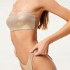 GA-SALE Bikini Bottoms METALLIC BETTER BIKINI BOTTOM | MINK FOIL002