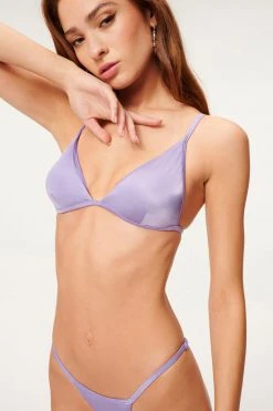 GA-SALE Bikini Tops SHINE PERFECT FIT TOP | LILAC MIST001