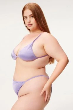 GA-SALE Bikini Tops SHINE PERFECT FIT TOP | LILAC MIST001