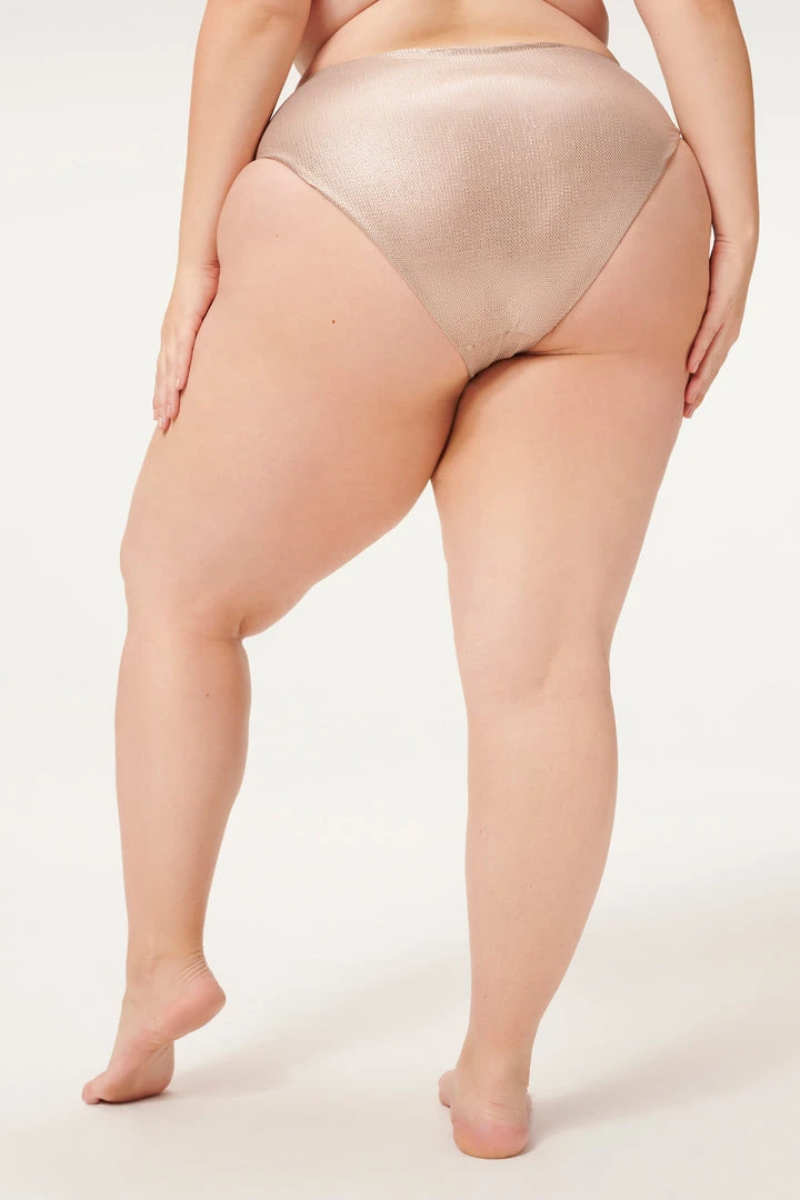 Best deal 🔔 GA-SALE Bikini Bottoms METALLIC GOOD WAIST BOTTOM | ROSE METALLIC001 🔔 16 GA-SALE Bikini Bottoms METALLIC GOOD WAIST BOTTOM | ROSE METALLIC001