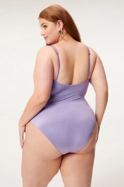 GA-SALE One-Pieces SHINE RUCHED ONE-PIECE | LILAC MIST001