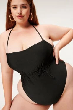GOOD AMERICAN One-Pieces SHINE BARELY THERE ONE-PIECE | BLACK001