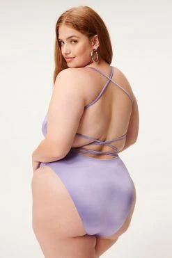 GA-SALE One-Pieces SHINE BARELY THERE ONE-PIECE | LILAC MIST001