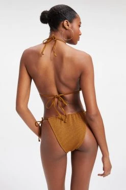 Discount โญ GOOD AMERICAN ALWAYS FITS TINY TIES TOP | BRONZE BROWN001 ๐ 20 GOOD AMERICAN ALWAYS FITS TINY TIES TOP | BRONZE BROWN001