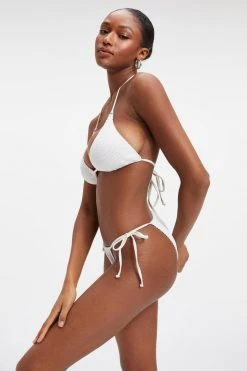 GOOD AMERICAN Bikini Tops ALWAYS FITS TINY TIES TOP | IVORY001