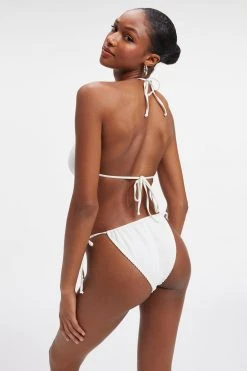 GOOD AMERICAN Bikini Tops ALWAYS FITS TINY TIES TOP | IVORY001