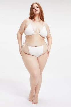 GOOD AMERICAN Bikini Tops ALWAYS FITS TINY TIES TOP | IVORY001