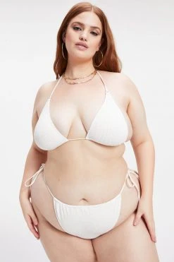 GOOD AMERICAN Bikini Tops ALWAYS FITS TINY TIES TOP | IVORY001