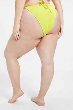 Best deal ❤️ GOOD AMERICAN ALWAYS FITS TINY TIES BOTTOM | ELECTRIC YELLOW001 ✨ 19 GOOD AMERICAN ALWAYS FITS TINY TIES BOTTOM | ELECTRIC YELLOW001