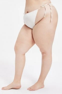 GOOD AMERICAN ALWAYS FITS TINY TIES BOTTOM | IVORY001