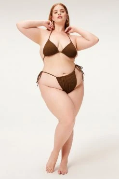 GA-SALE Bikini Bottoms ALWAYS FITS TINY TIES BOTTOM | MOCHA001