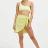 GOOD AMERICAN LEG DAZE SARONG | KEY LIME001
