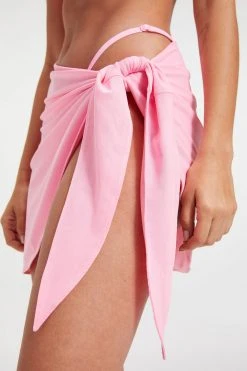 GA-SALE LEG DAZE SARONG | SUGAR PINK002 Cover Ups